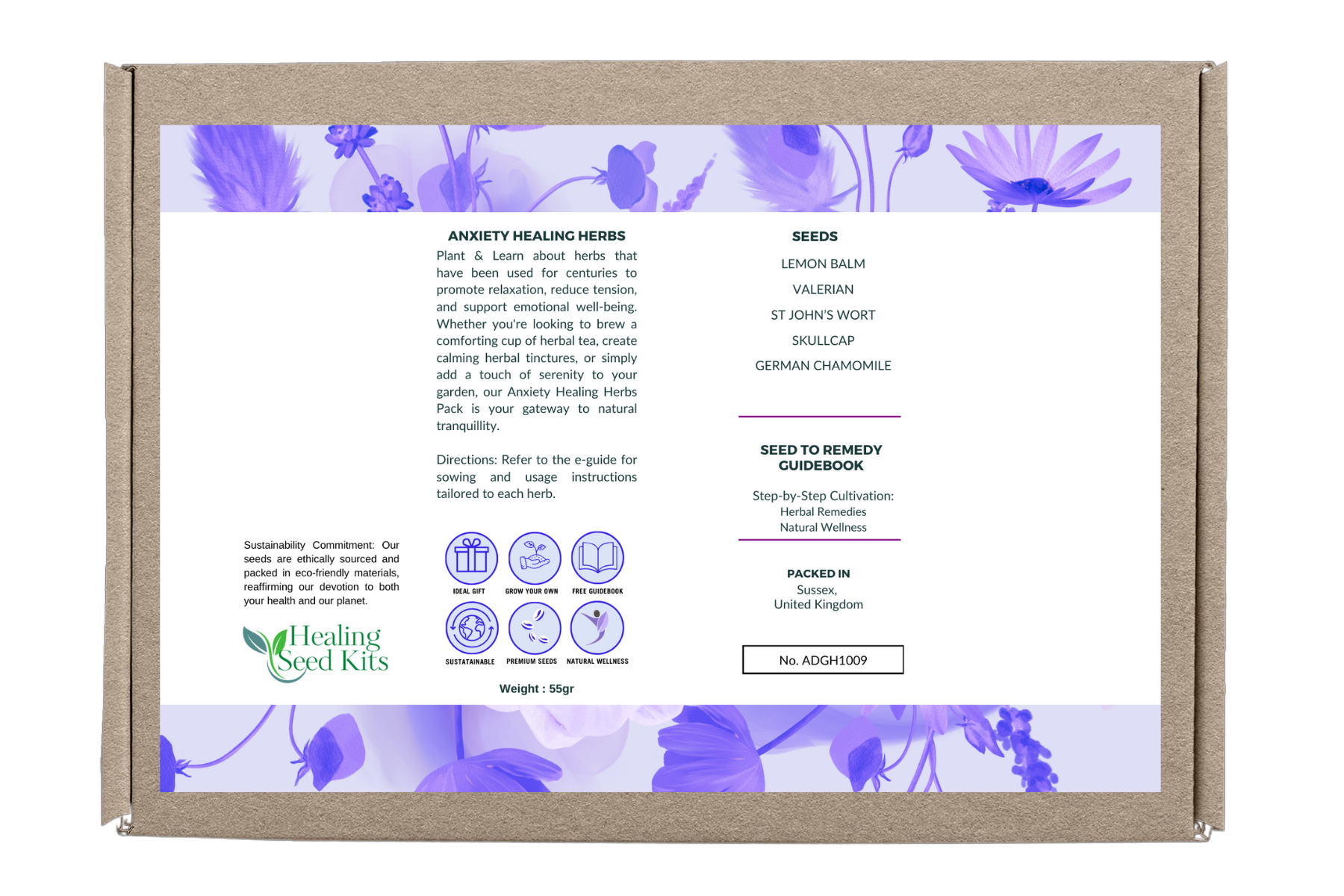 Sleep and Anxiety Healing Seed Kit